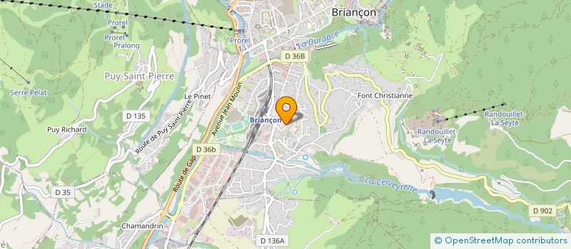 localisation de l'entreprise MADAME ABLA BOULCINA  EMBRUN