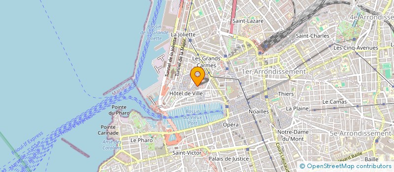 localisation de l'entreprise MADAME ABLA HOHRA à MARSEILLE