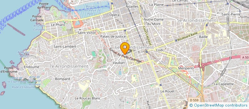 localisation de l'entreprise MADAME ABLA MANNAI à MARSEILLE