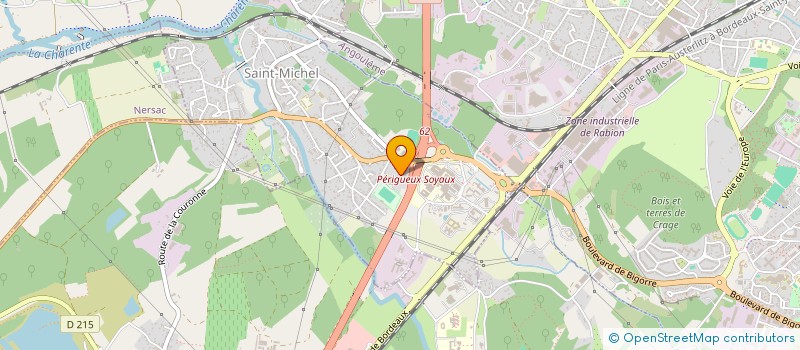 localisation de l'entreprise MADAME ABLAVI AMUZUGA  SAINT-MICHEL