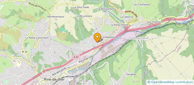 localisation de l'entreprise MADAME ABLAVI BAKPO  SAINT-JOSEPH