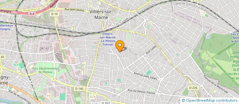 localisation de l'entreprise MADAME ABLAVI SOMABE à CHAMPIGNY-SUR-MARNE