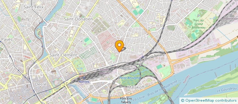 localisation de l'entreprise MADAME ABLAVI VIAGBO à NANTES