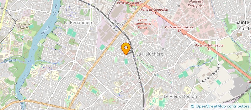localisation de l'entreprise MADAME ABOSSOLO BEKONO à NANTES