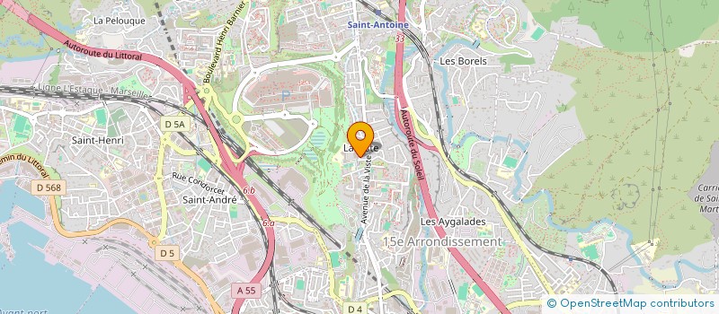 localisation de l'entreprise MADAME ABOUD DALILA à MARSEILLE