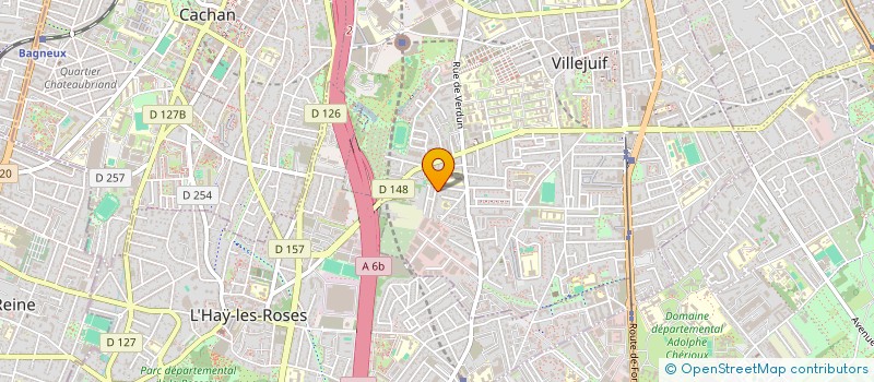 localisation de l'entreprise MADAME ABULAITI HASIYETI  VILLEJUIF