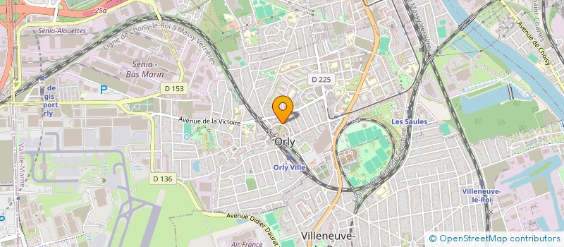 localisation de l'entreprise MADAME ABY GAYE  ORLY