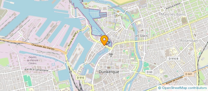 localisation de l'entreprise MADAME ABY TOURE  DUNKERQUE