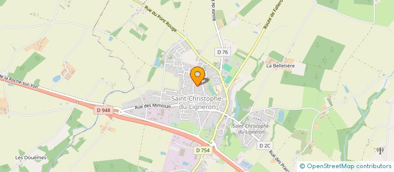 localisation de l'entreprise MADAME ABYGAELLE MARQUAND  SAINT-CHRISTOPHE-DU-LIGNERON