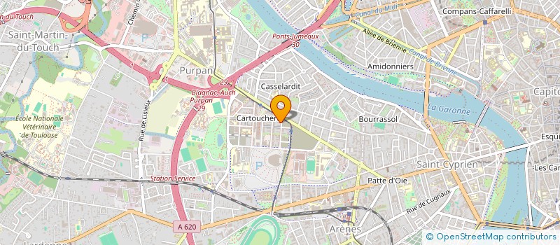 localisation de l'entreprise MADAME ACACIA EUROPE  TOULOUSE