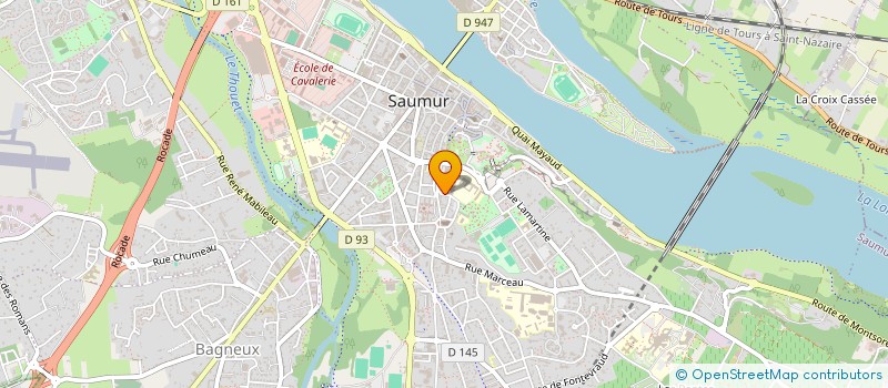 localisation de l'entreprise MADAME ACANTHE ORIEUX  SAUMUR