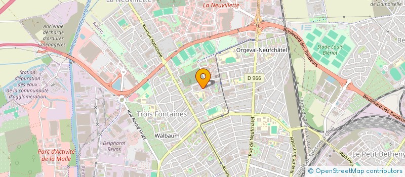 localisation de l'entreprise MADAME ACHAKE MOUSSE  REIMS