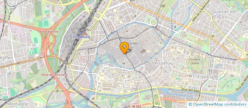localisation de l'entreprise MADAME ACHILLE MARIE TAILLARD à STRASBOURG