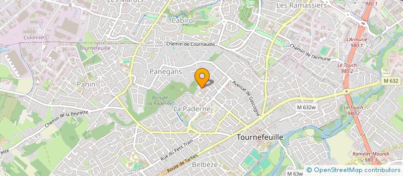 localisation de l'entreprise MADAME ACHOUAK DAIRAK  TOURNEFEUILLE