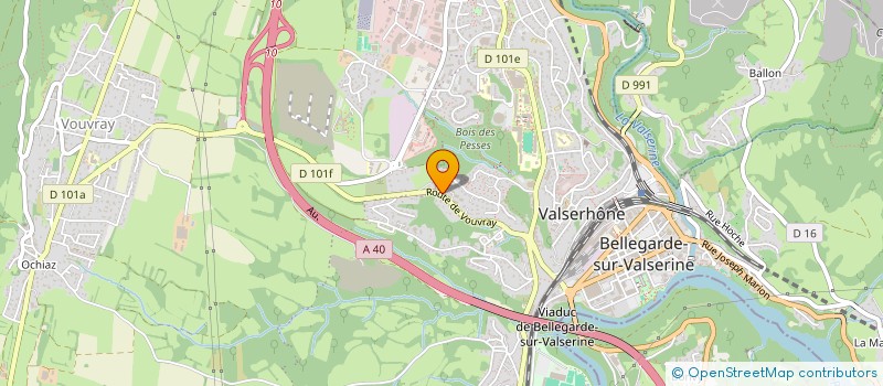 localisation de l'entreprise MADAME ACHOUAK HAMRICHE à VALSERHONE