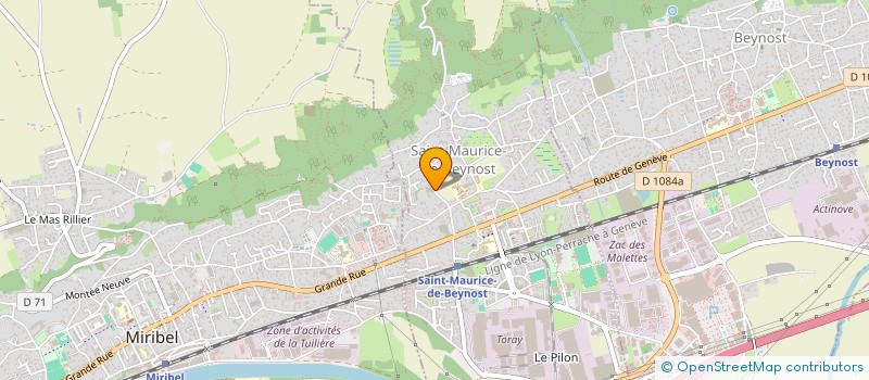 localisation de l'entreprise MADAME ACHOUR BENATSOU à SAINT-MAURICE-DE-BEYNOST