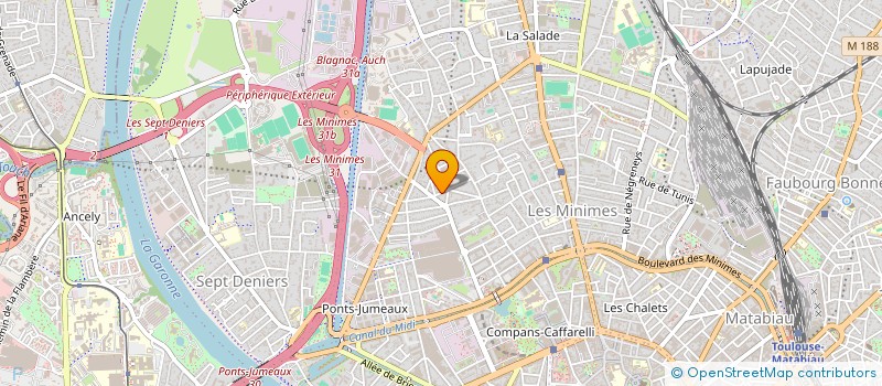 localisation de l'entreprise MADAME ACHRAF HAJJAMI à TOULOUSE