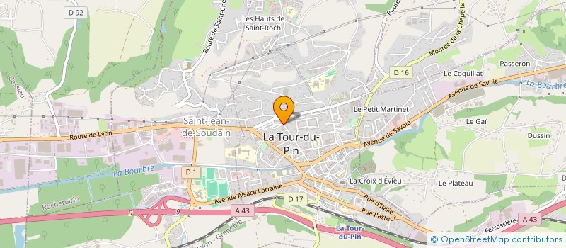 localisation de l'entreprise MADAME ACUTA MICU  LA TOUR-DU-PIN