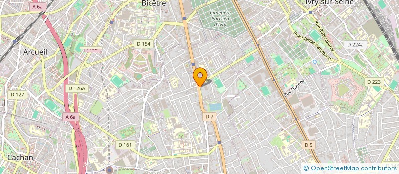 localisation de l'entreprise MADAME ADA CASTANEDA VARGAS  VILLEJUIF