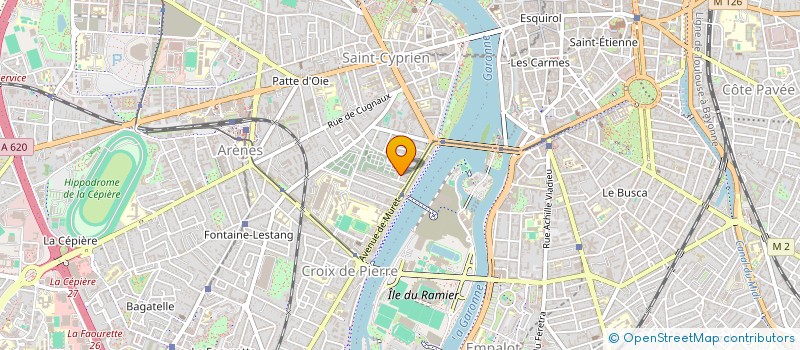 localisation de l'entreprise MADAME ADA OWONA à TOULOUSE