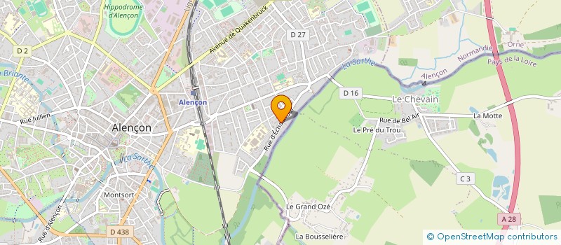 localisation de l'entreprise MADAME ADA SARBU à ALENCON