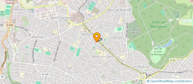 localisation de l'entreprise MADAME ADAKOU LOUMON  LE HAVRE