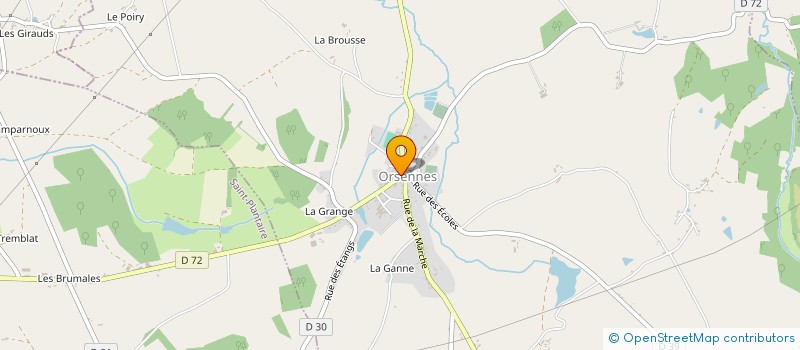localisation de l'entreprise MADAME ADALCISA GUTA à ORSENNES