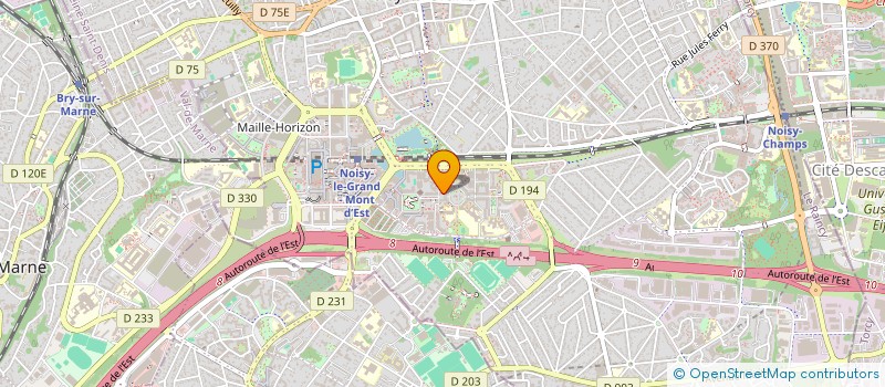 localisation de l'entreprise MADAME ADAM BAH  NOISY-LE-GRAND