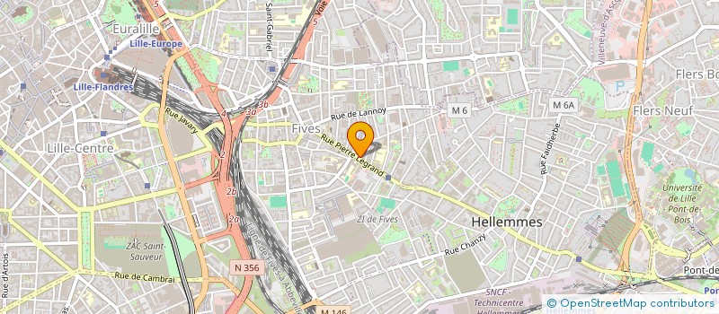 localisation de l'entreprise MADAME ADAM DIALLO WELE à LILLE