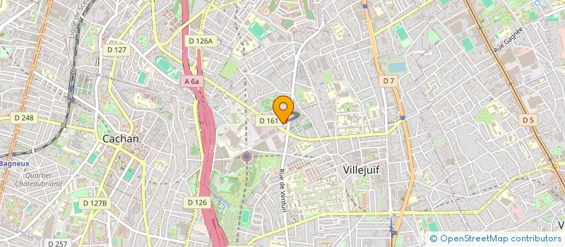 localisation de l'entreprise MADAME ADAMA BARRY  VILLEJUIF