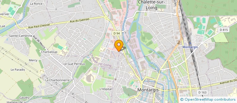 localisation de l'entreprise MADAME ADAMA CAMARA à CHALETTE-SUR-LOING