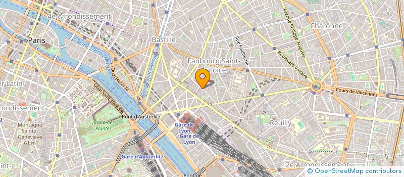 localisation de l'entreprise MADAME ADAMA DIAWARA à PARIS