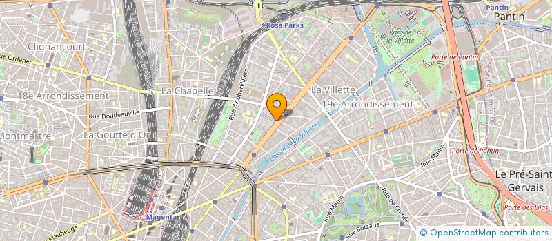 localisation de l'entreprise MADAME ADAMA KAMARA  PARIS