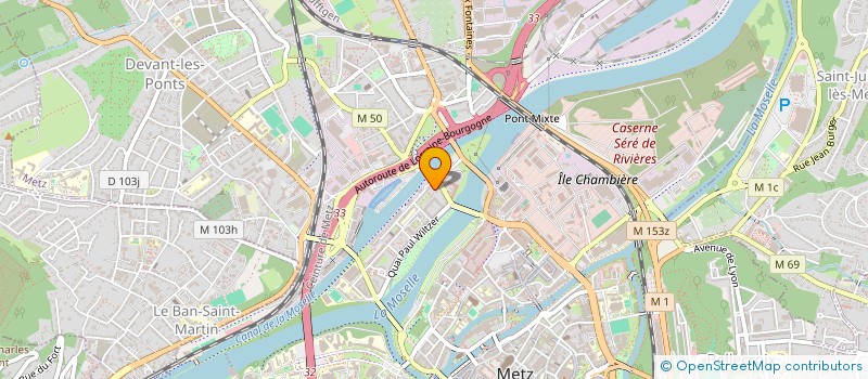 localisation de l'entreprise MADAME ADDILA AHMED  METZ