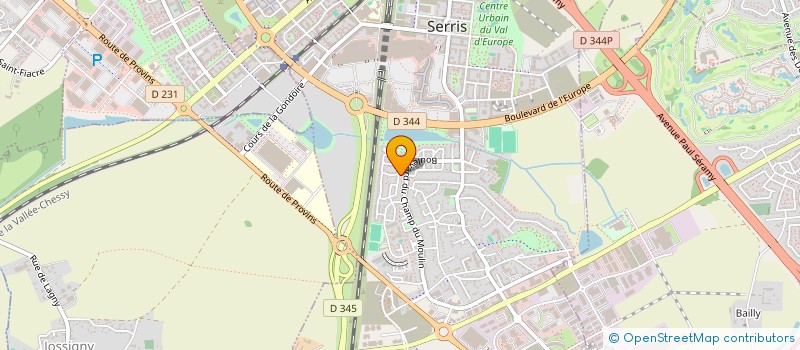 localisation de l'entreprise MADAME ADEBANKE ADEPOJU  SERRIS