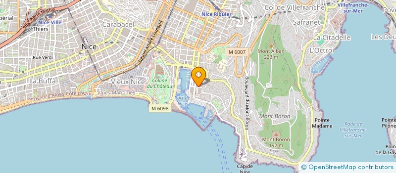 localisation de l'entreprise MADAME ADEL ZITZMANN à NICE