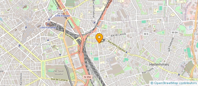 localisation de l'entreprise MADAME ADELA BURRELI à LILLE