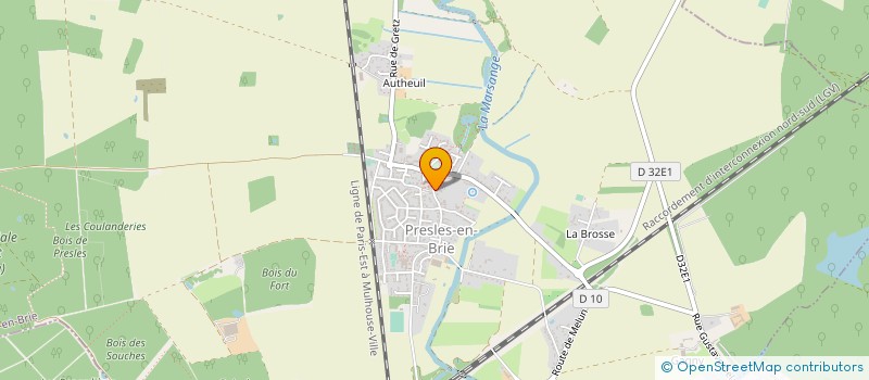 localisation de l'entreprise MADAME ADELA ISAC  PRESLES-EN-BRIE