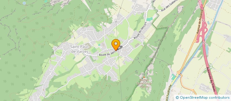 localisation de l'entreprise MADAME ADELA MEMISEVIC  SAINT-PAUL-DE-VARCES