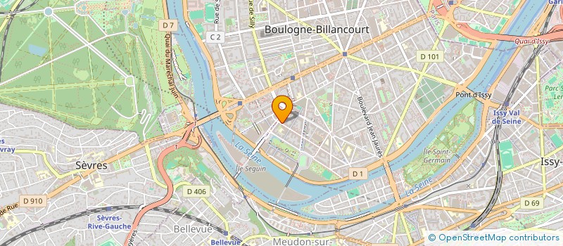 localisation de l'entreprise MADAME ADELA PRODAN à BOULOGNE-BILLANCOURT