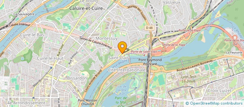 localisation de l'entreprise MADAME ADELA SATANKOVA à CALUIRE-ET-CUIRE