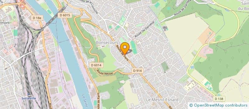 localisation de l'entreprise MADAME ADELAIDE AMY  BONSECOURS