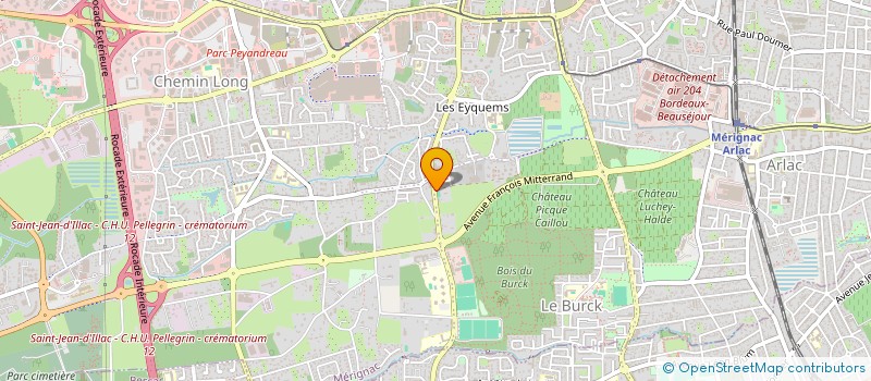 localisation de l'entreprise MADAME ADELAIDE BAURION  LIBOURNE