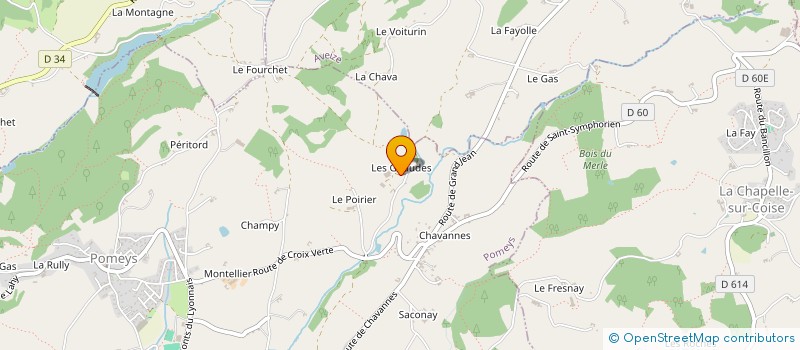 localisation de l'entreprise MADAME ADELAIDE BIDAULT  POMEYS