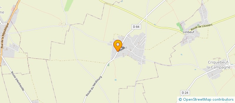 localisation de l'entreprise MADAME ADELAIDE BOUELLE  EPEGARD