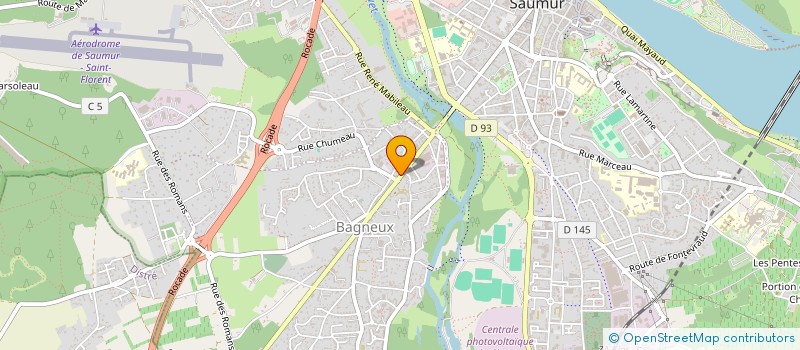 localisation de l'entreprise MADAME ADELAIDE BOURDIN  SAUMUR