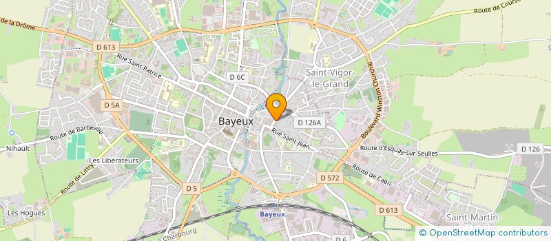 localisation de l'entreprise MADAME ADELAIDE BOYER à BAYEUX