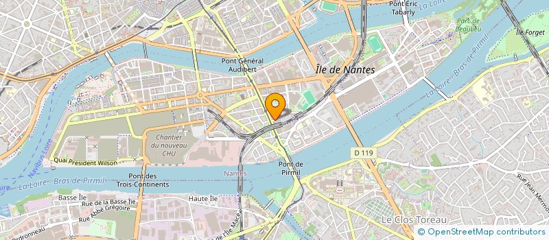 localisation de l'entreprise MADAME ADELAIDE BRIENT à NANTES