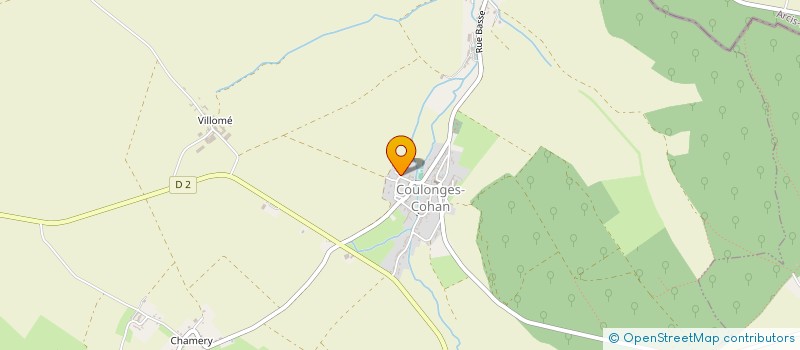 localisation de l'entreprise MADAME ADELAIDE BURLET  COULONGES-COHAN