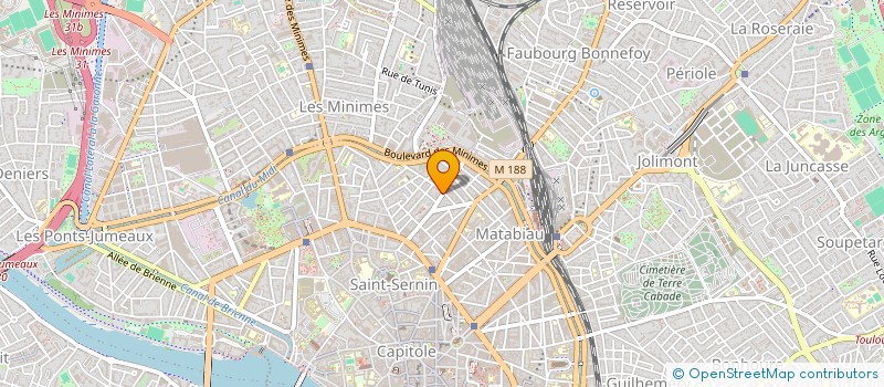 localisation de l'entreprise MADAME ADELAIDE CAMMARANO  TOULOUSE